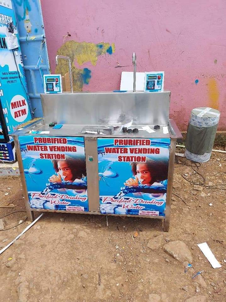 Phymac Ltd | Cooking Oil ATM | Milk ATM | Borehole Water Purifiers where to buy high quality water station equipment in Kenya
